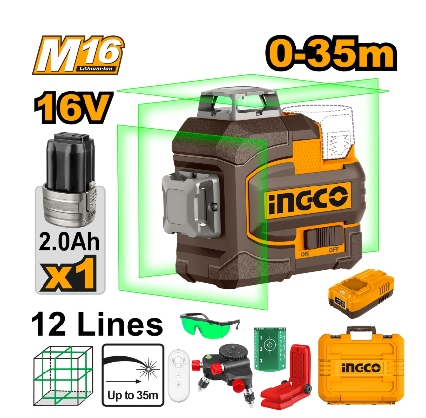 Cordless 3D-laser level HLL301201