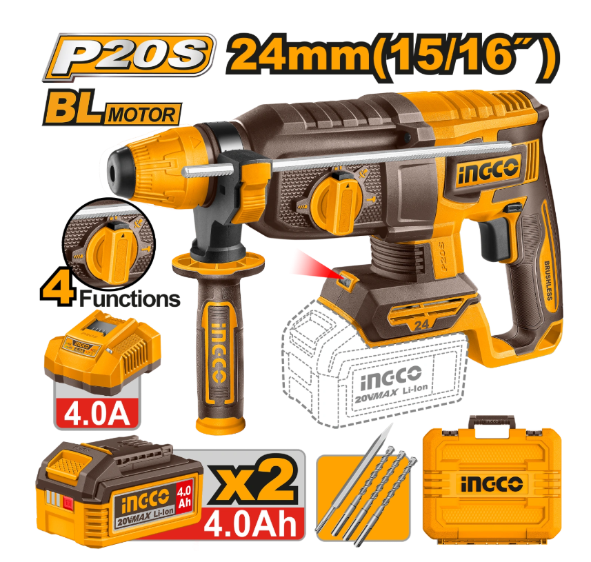 Cordless rotary hammer CRHLI202482