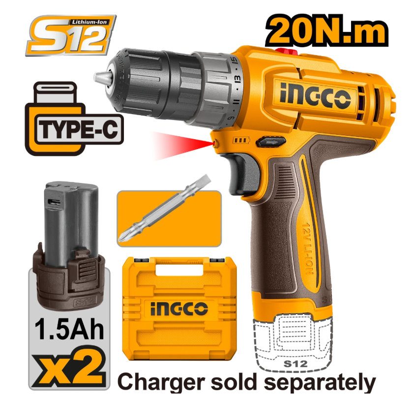 Cordless drill CDLI12206